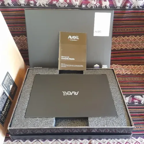 Notebook Avell A52 HYB i5-12450H GTX 1650 Black 144 Hz 8 GB NVME 500GB