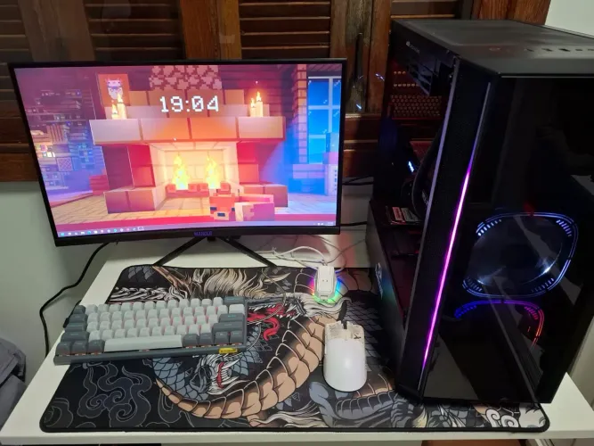 Computador com RTX 3060 8gb, Ryzen 7 5700x3d, 32gb ram + Monitor + Teclado e mouse