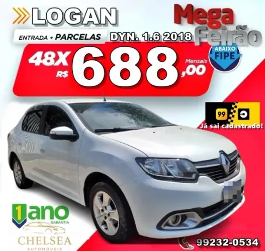 Renault Logan Dynamique Flex 1.6 16V 4P 2018