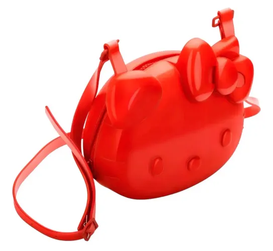 Bolsa Melissa Hello Kitty Cute Bag Vermelha.