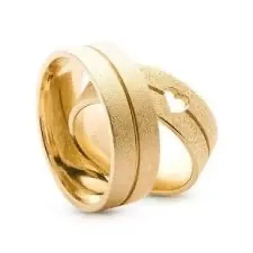 Alianças Par Casamento Ouro 18 Kilates 7 mm 12 Gramas Qualquer Modelo A Escollher