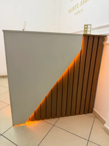 Balcão para recepção