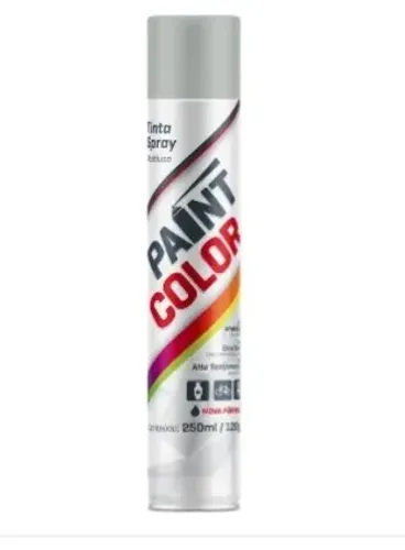 Tinta Alumínio spray 400ml Paintcolor