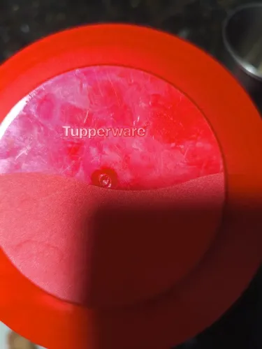 Polvilhado de tapioca da Tupperware