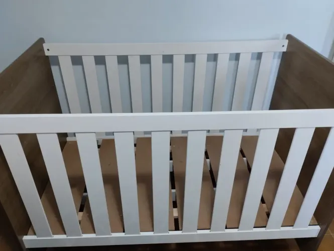 Berço Americano Katatau Flex 3x1 vira mini cama ou sofazinho