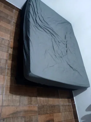 Cama casal Box com colchão