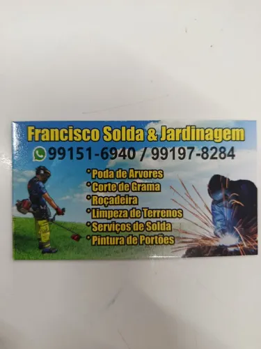 Solda e jardinagem