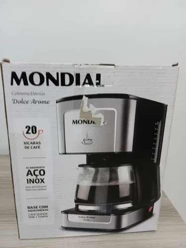 Cafeteira mondial nova mais garrafa tramontina