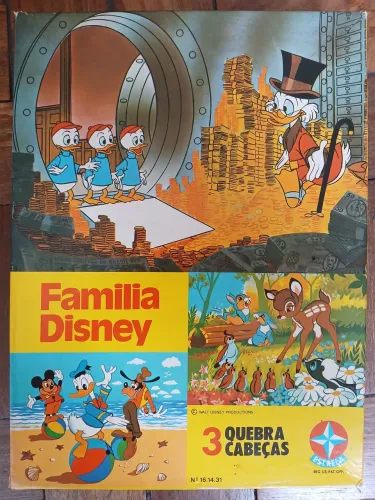 Quebra-cabeça Disney antigo