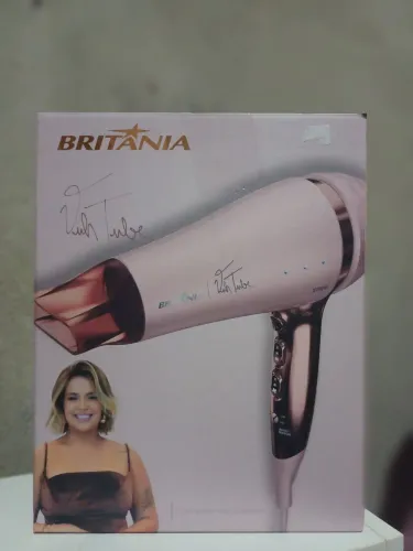 Secador Britânia by Viih Tube com Difusor para Cachos