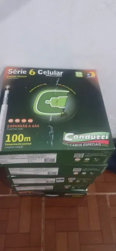 Cabo Axial de 100m para Antena Parabólica