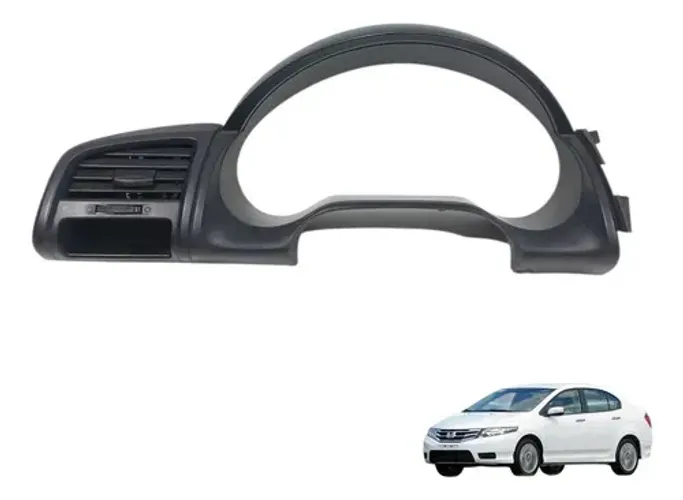 Moldura Painel Instrumentos Honda City 2013 Preto