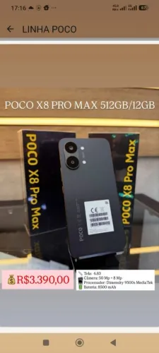 POCO X8 PRO MAX 5G 512/12