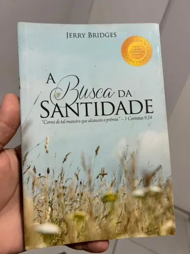Livro de Teologia "Em Busca da Santidade" (Jerry Bridges)