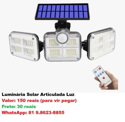 LUMINARIA SOLAR