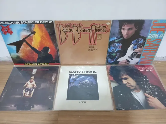 Disco vinil Jeff Beck Gary Moore Joe Satriani Michael Group