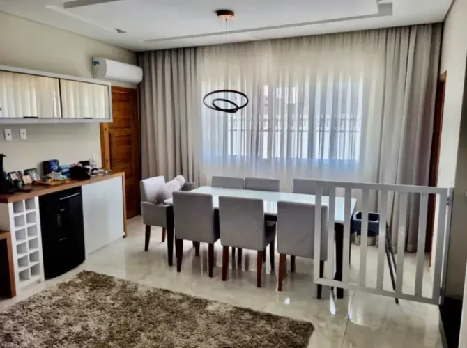 Sobrado Geminado à venda, 3 quartos, 3 suítes, 3 vagas, Marapé - Santos/SP