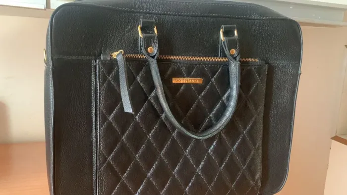 Bolsa de couro Constance
