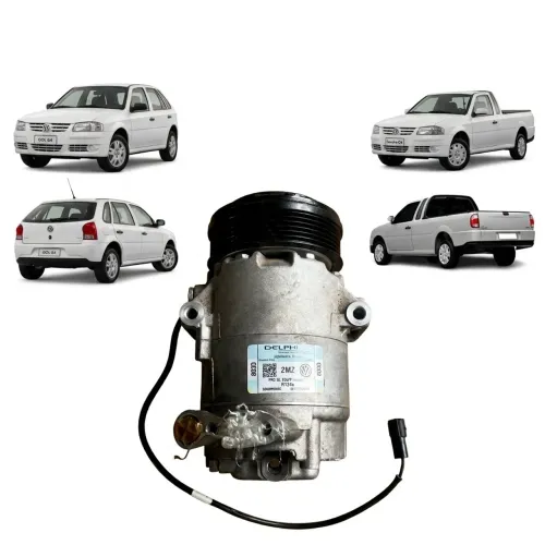Compressor Delphi Ar condicionado Gol Parati Saveiro G4 - SEMINOVO