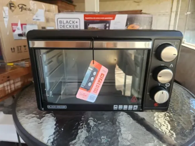 Forno Elétrico 21L com Termostato Versátil e Ideal para o Dia a Dia - 220V