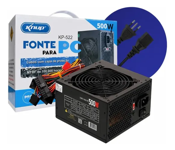 Fonte 500w Knup