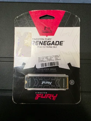 Ssd kingston fury renegade 2tb pcie 4.0 nvme m.2