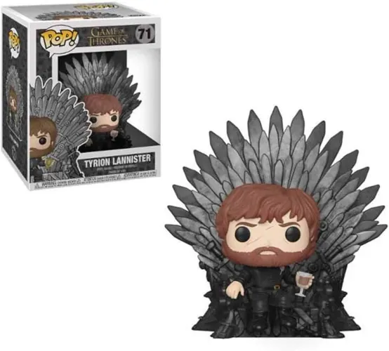 Funko Pop Deluxe Game of Thrones: Tyrion Lannister Sitting on Throne, NC Games