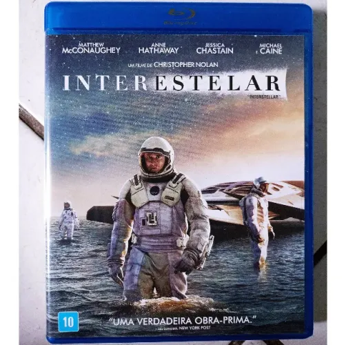 Filme Blu-ray - Interestelar - Diretor Christopher Nolan - Bluray Original
