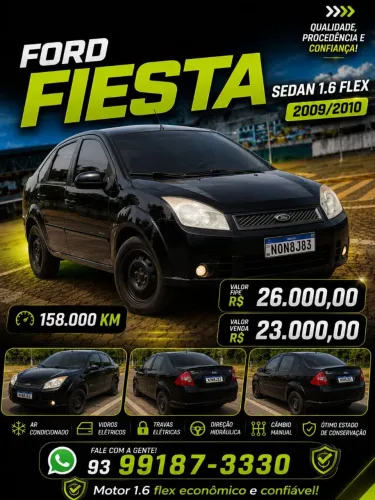 Ford Fiesta Sed. 1.6 8V Flex 4P 2010