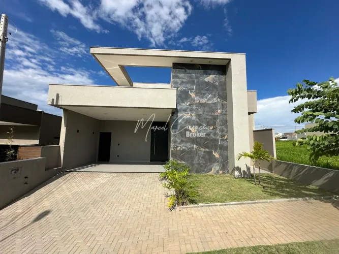 Condomínio Setlife I Mirassol - Belíssima casa à venda com 3 suítes sendo 1 máster com clo
