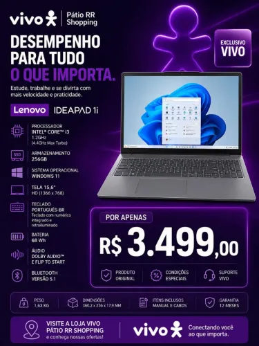 Notebook lenovo