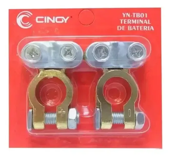 Borne Par de Terminal de Bateria Automotiva 12V Cinoy