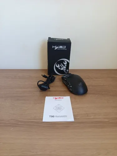 Mouse Gamer T90 TRI MODE - Novo, Lacrado