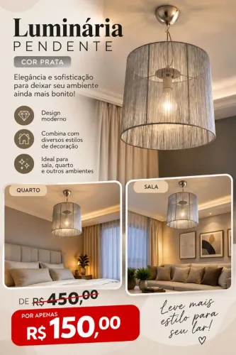 Iluminaria pendente