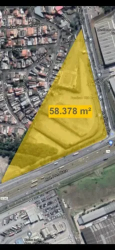 Terreno, 58378 m² - venda por R$ 52.800.000,00 ou aluguel por R$ 494.000,00/mês - Cidade D