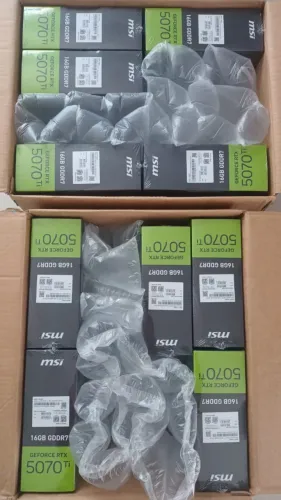 RTX 5070 TI, MSI, SHADOW 3X - ENVIO P/TODO BR