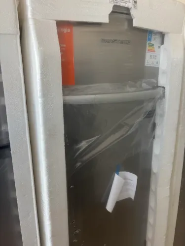 Freezer Brastemp de 228L inox frost free Flex nova na caixa