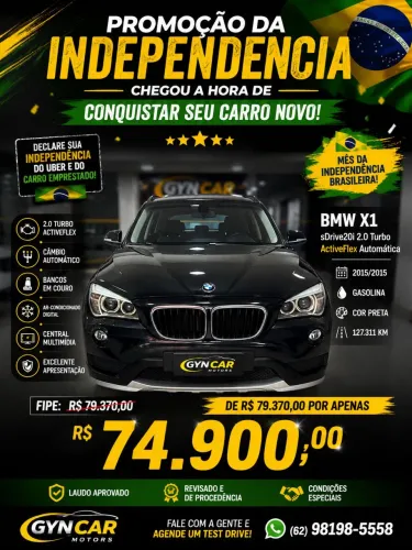 BMW X1 Sdrive 20I 2.0/2.0 TB Acti.flex Aut. 2015