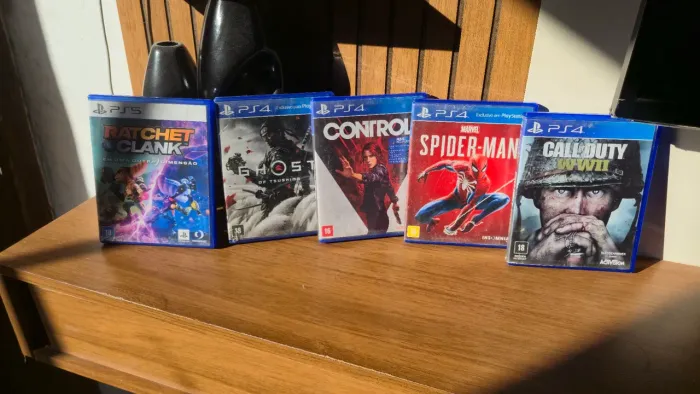 Jogos de ps4 e ps5