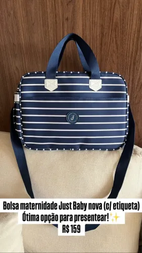Bolsa maternidade NOVA Just Baby