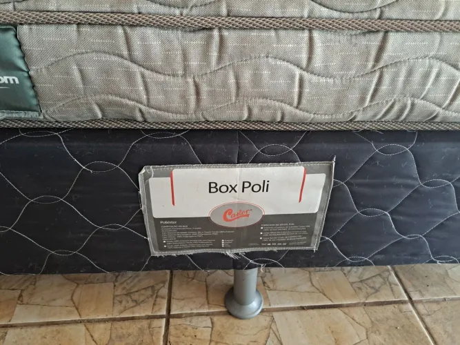 Vendo cama box colchão Castor solteiro