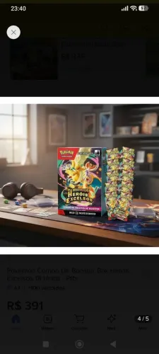 Combo de Boosters Pokémon Heróis Excelsos