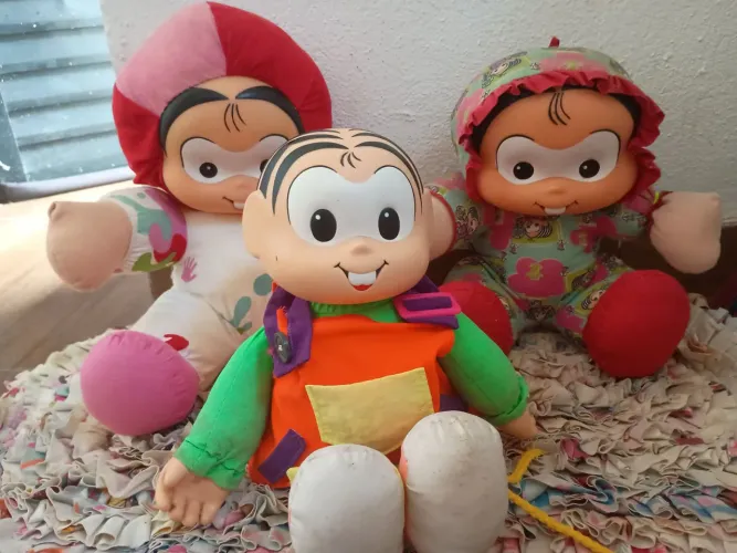 Boneca da Monica trio