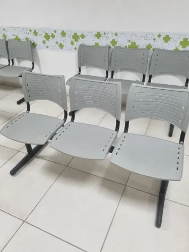Kit longarina 3 lugares polipropileno