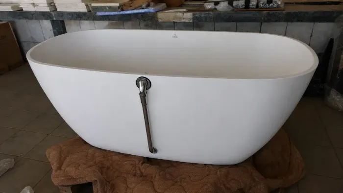 Banheira de Imersão Freestanding Sabbia Branca 1,70m