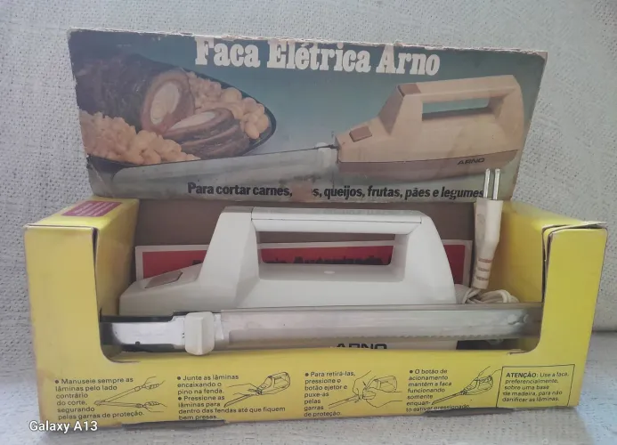 *Antiga Faca Elétrica Arno *década 80*