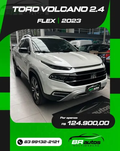 Fiat Toro Volcano 2.4 16V Flex Aut. 2023