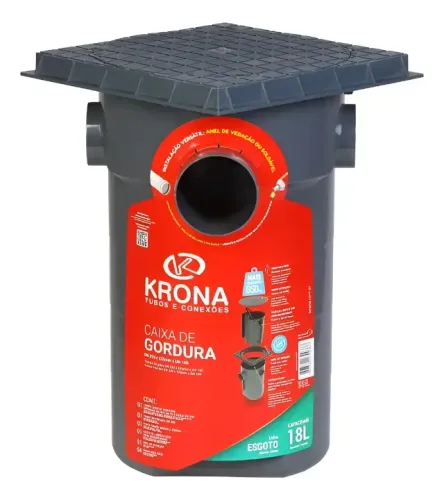 Caixa Gordura Krona, Somos Loja. LEIA A DESCRIÇÃO!!!