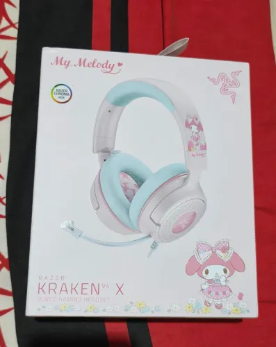 Razer Fone de ouvido Kraken V4 X versão My Melody