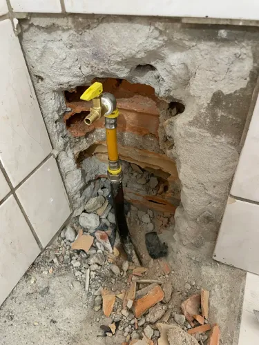 Caça vazamento de gás 
